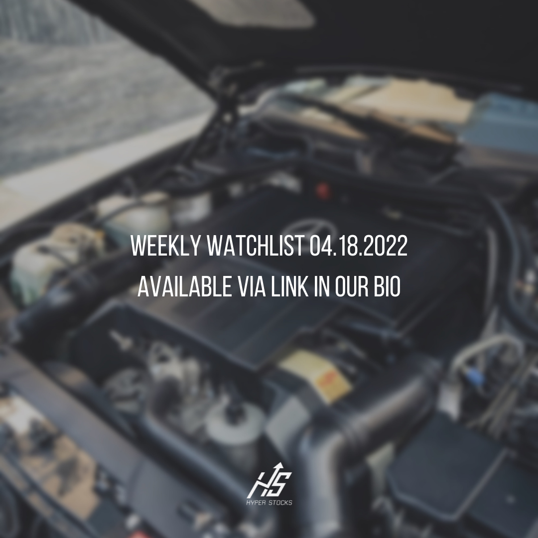 Weekly Watchlist 04.18.2022