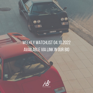 Weekly Watchlist 04.10.2022